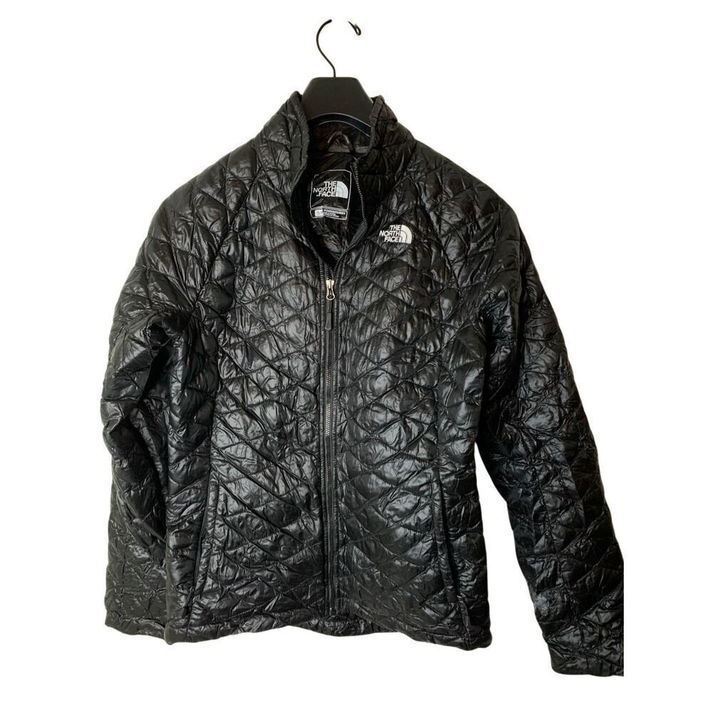 The North Face Thermoball quilted jacket black women's size small